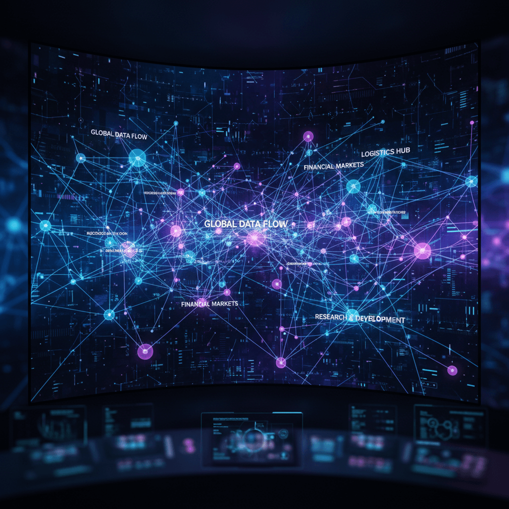 Visualization of data source connections and relationships