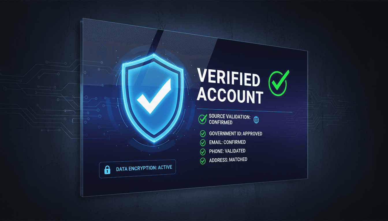 Evidence verification system checking source authenticity