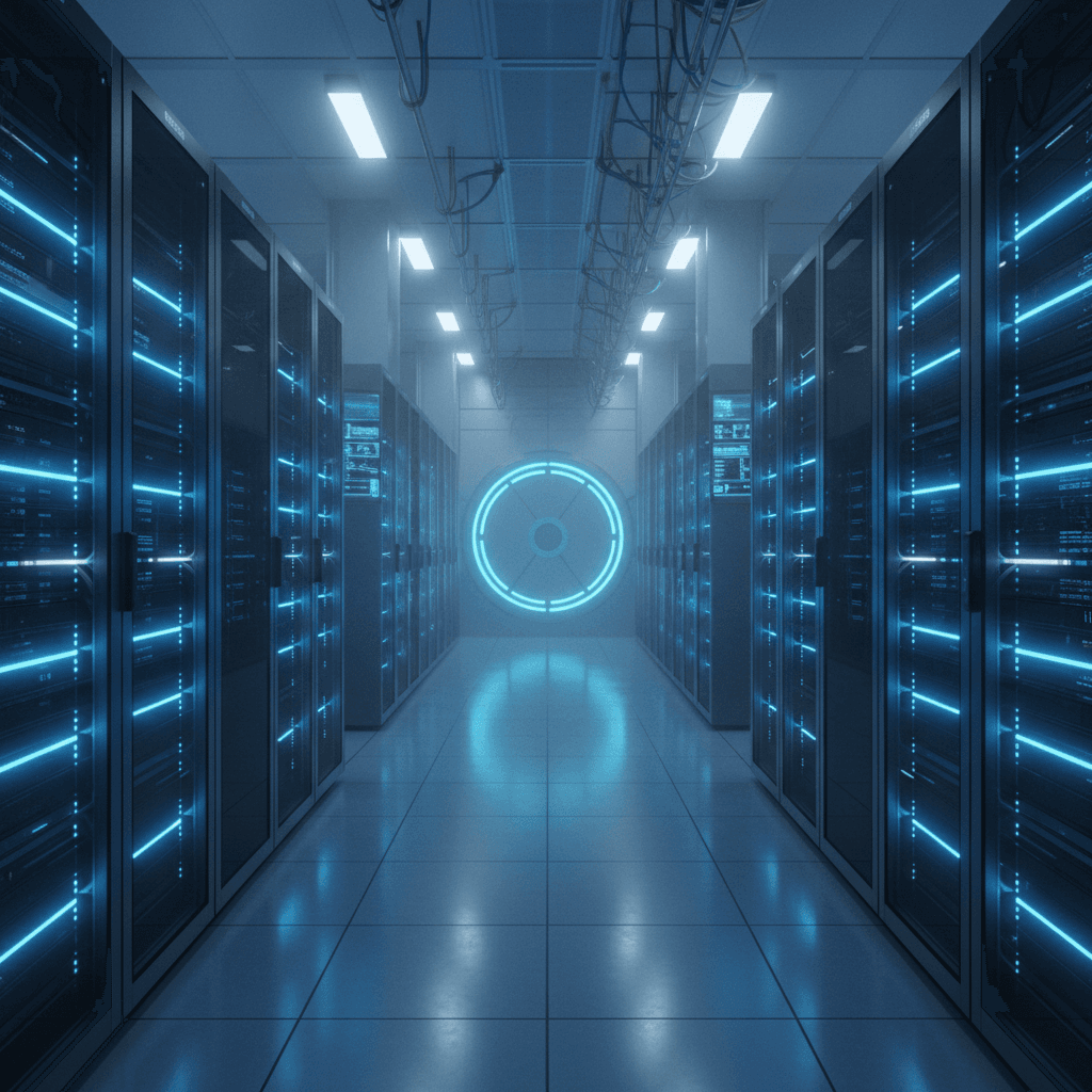 Operator-controlled server room where NEXUSA sessions stay local